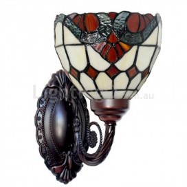 Baroque Stained Glass Wall light