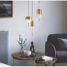 1 Light Modern/Contemporary Glass Pendant Light