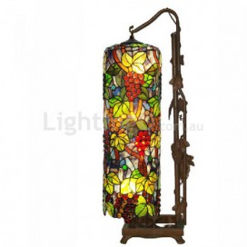 Grape Stained Glass Table Lamp