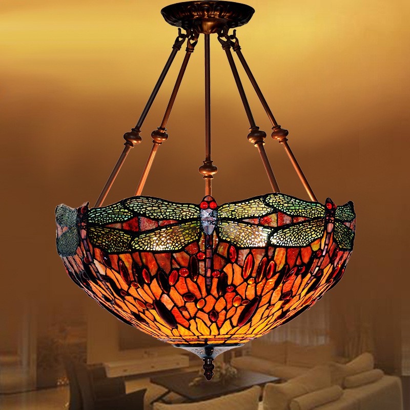 18 inch shop glass pendant light