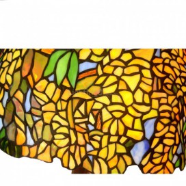 18 Inch Wisteria Stained Glass Table Lamp