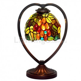 7 Inch Retro Stained Glass Table Lamp