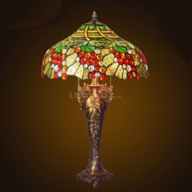 18 Inch Stained Glass Table Lamp