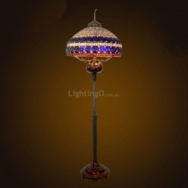 26 Inch Stained Glass Floor Lamp