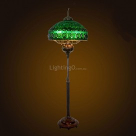 26 Inch Stained Glass Floor Lamp